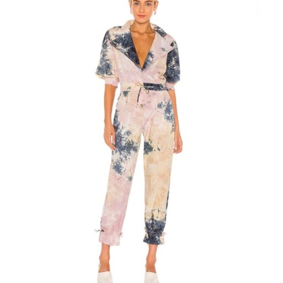 SWF Button Up Jumpsuit in Wylde Small - Picture 2 of 3